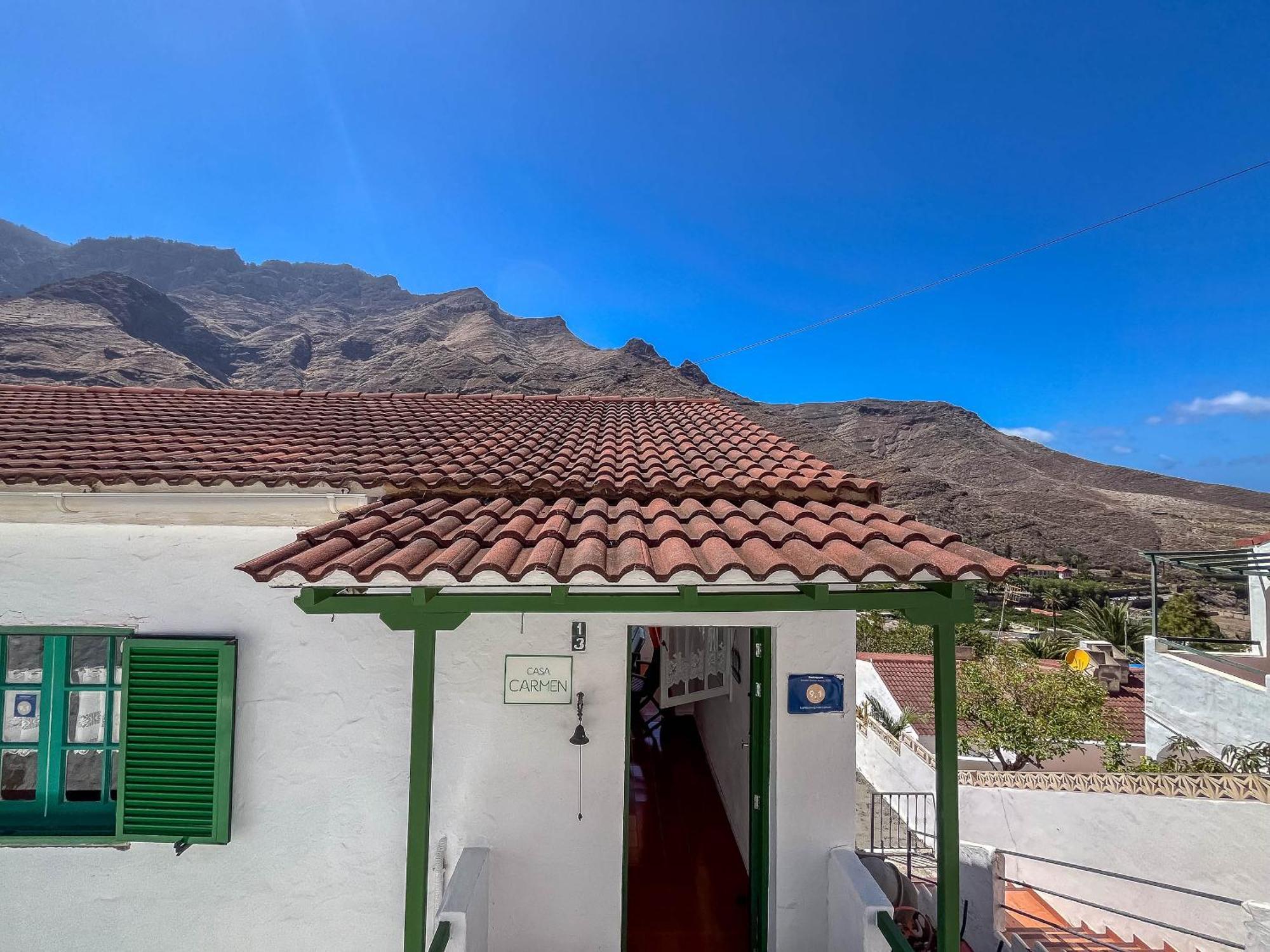 Casa Carmen Agaete Con Terraza Y Vistas Al Mar Daire Dış mekan fotoğraf