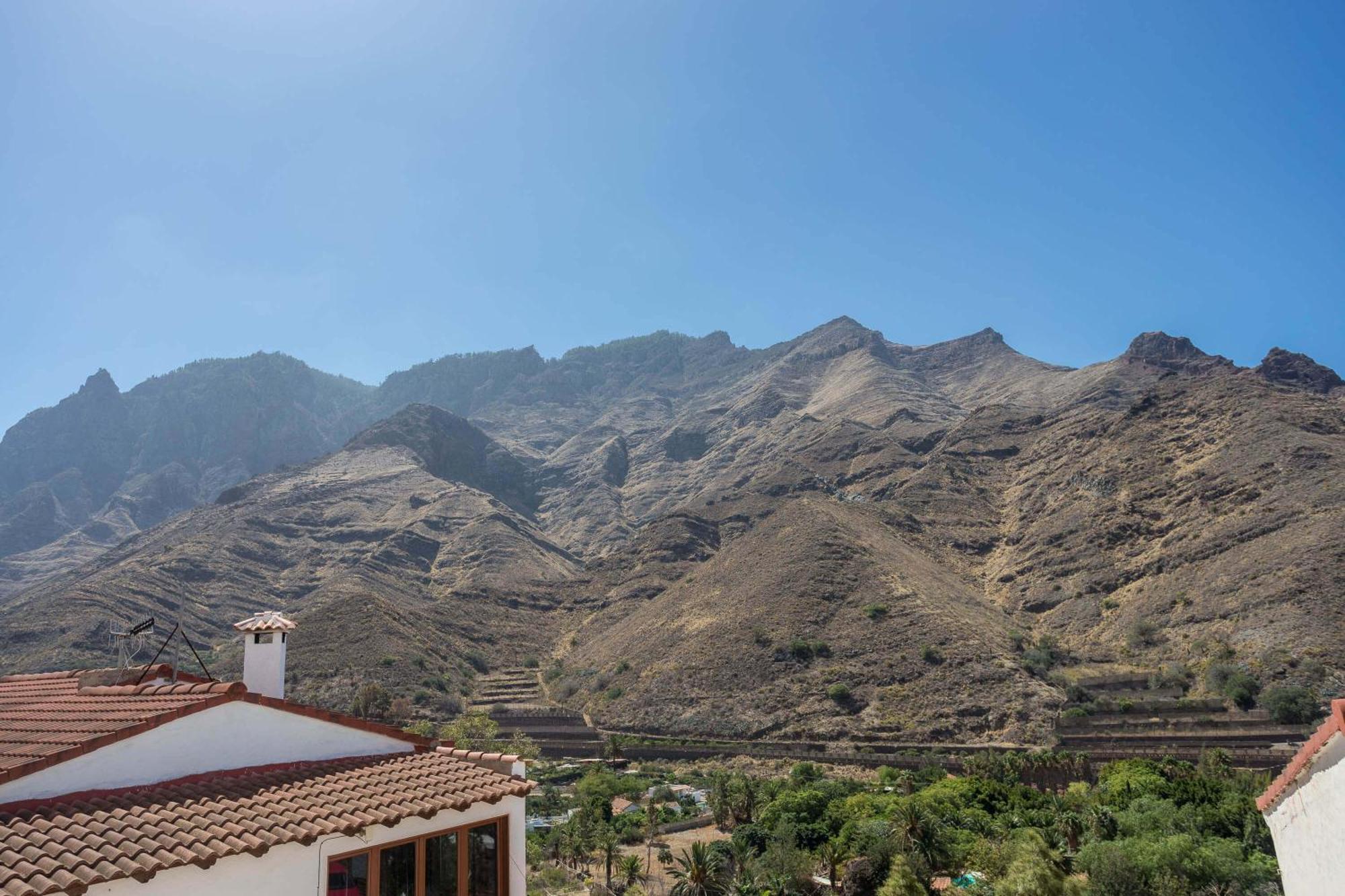 Casa Carmen Agaete Con Terraza Y Vistas Al Mar Daire Dış mekan fotoğraf