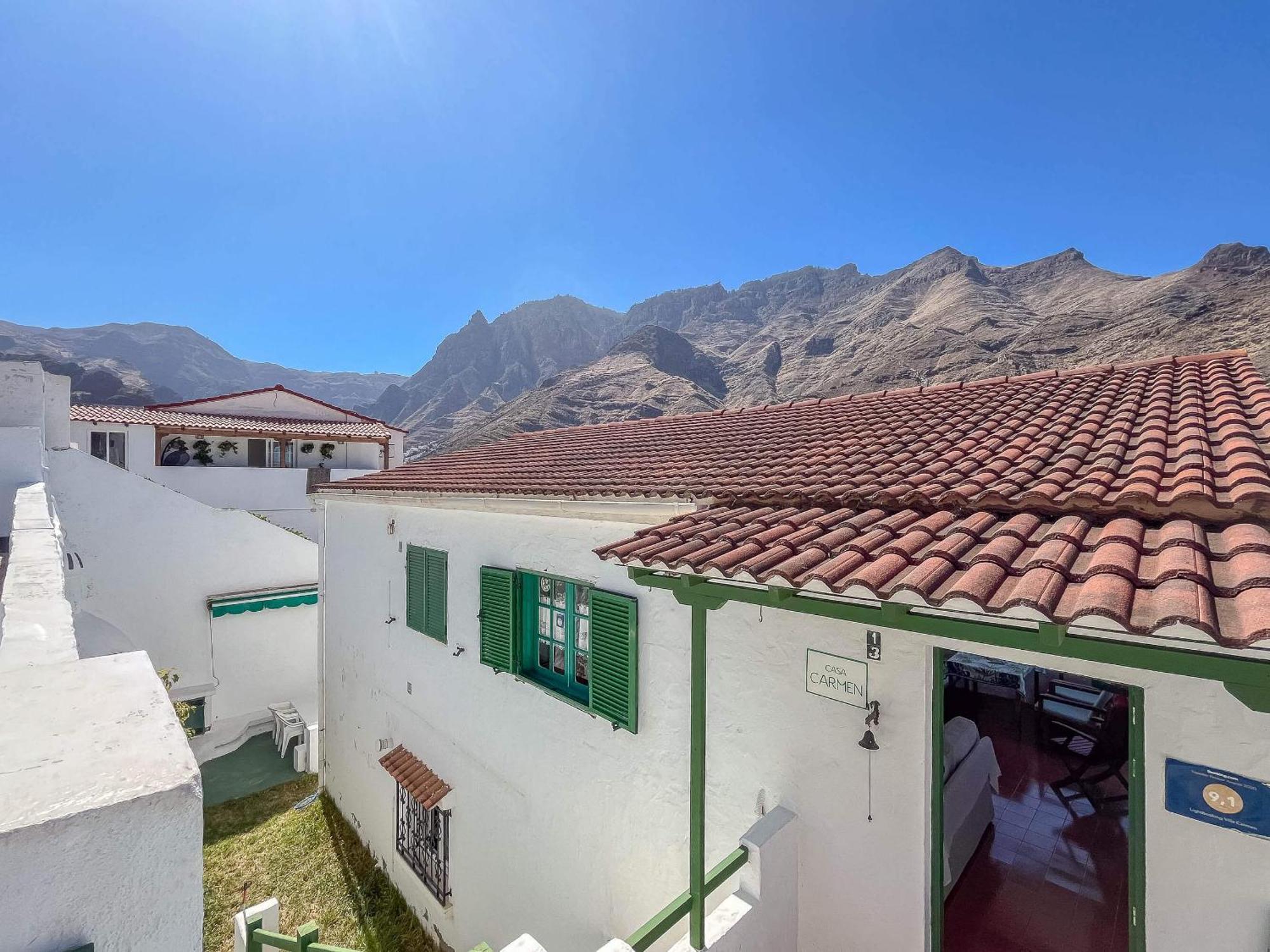 Casa Carmen Agaete Con Terraza Y Vistas Al Mar Daire Dış mekan fotoğraf